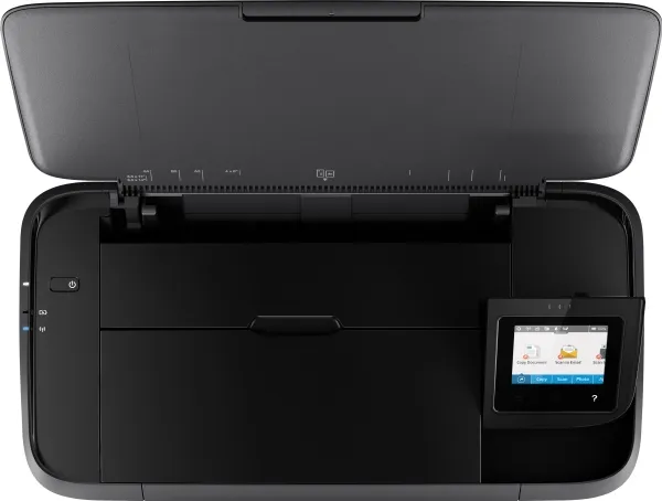 HP Officejet 250 Mobile All-in-One - Multifunktionsprinter - farve - blækprinter - Legal (216 x 356 mm) (original) - A4/Legal (medie) - op til 8 spm (kopiering) - op til 10 spm (udskriver) - 50 ark - USB 2.0, USB vært, Wi-Fi