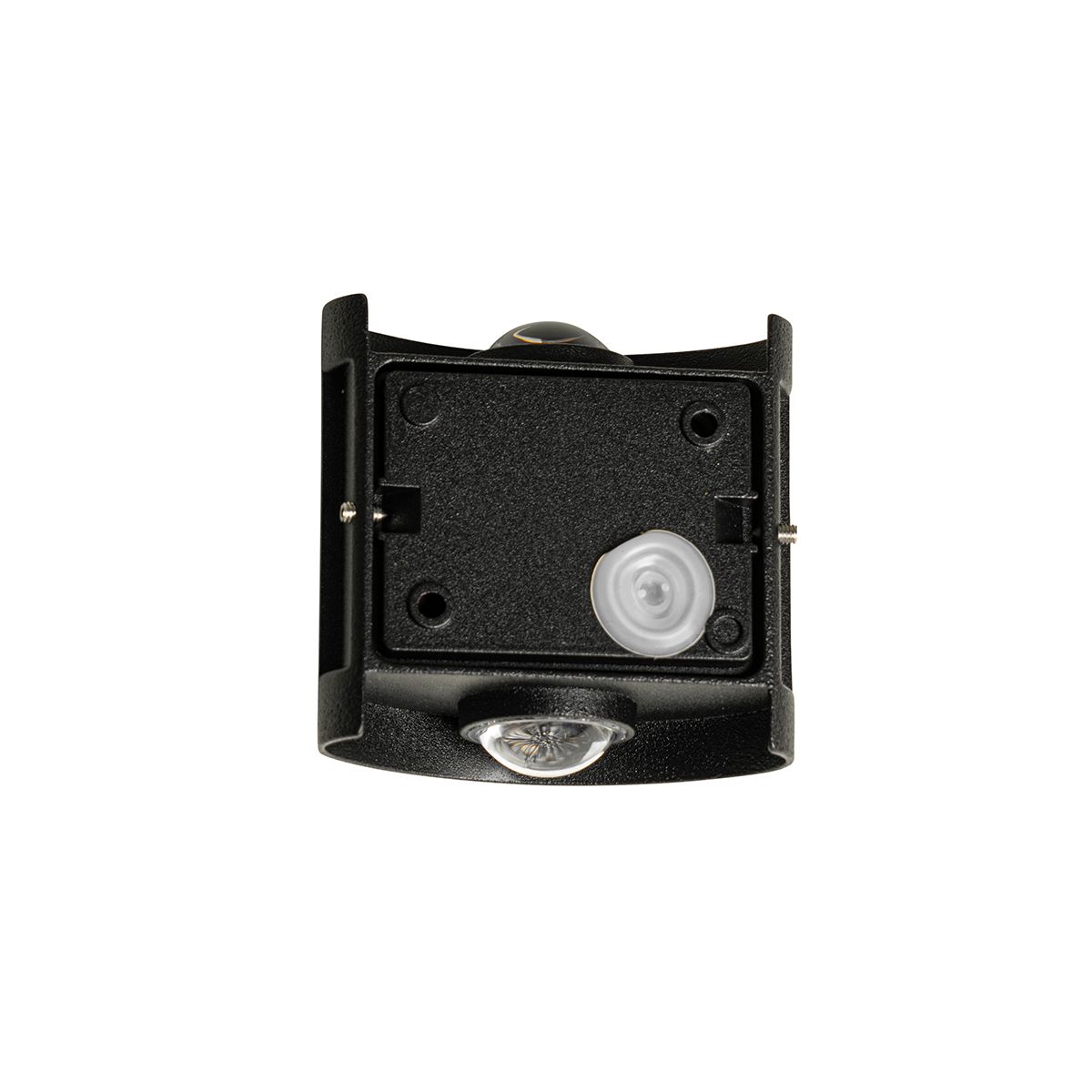 Buiten wandlamp zwart incl. LED 2-lichts IP54 - Silly
