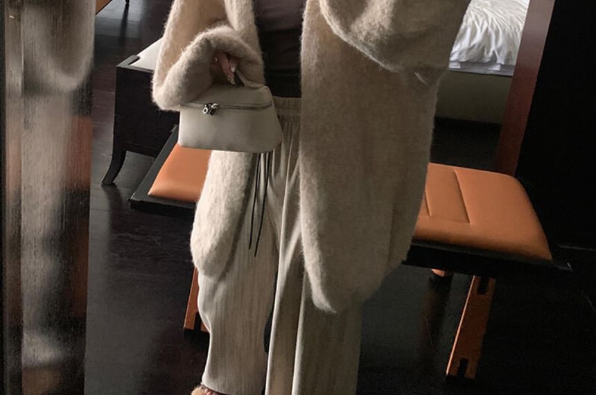 Beaustreet - Lange open vest