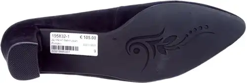 Gabor zwart 52.152.47 - maat 9.5 pump zwart - maat 9.5 Calandschoen