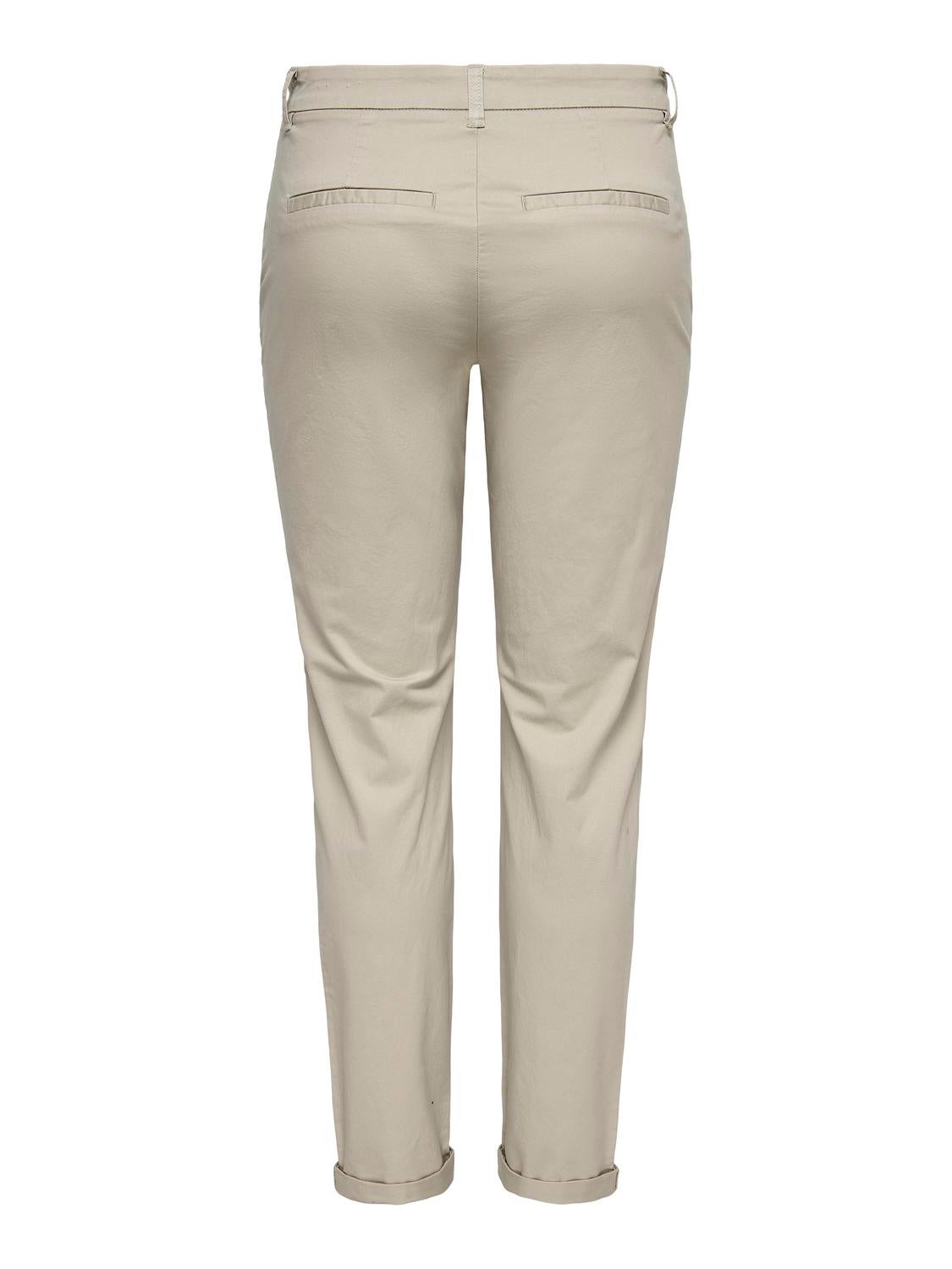 ONLBIANA Normal geschnitten Chino Hose Oxford Tan