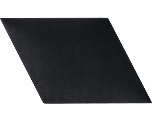 Wandkussen Riviera, zwart fluweellook, 30 x 30 cm, links