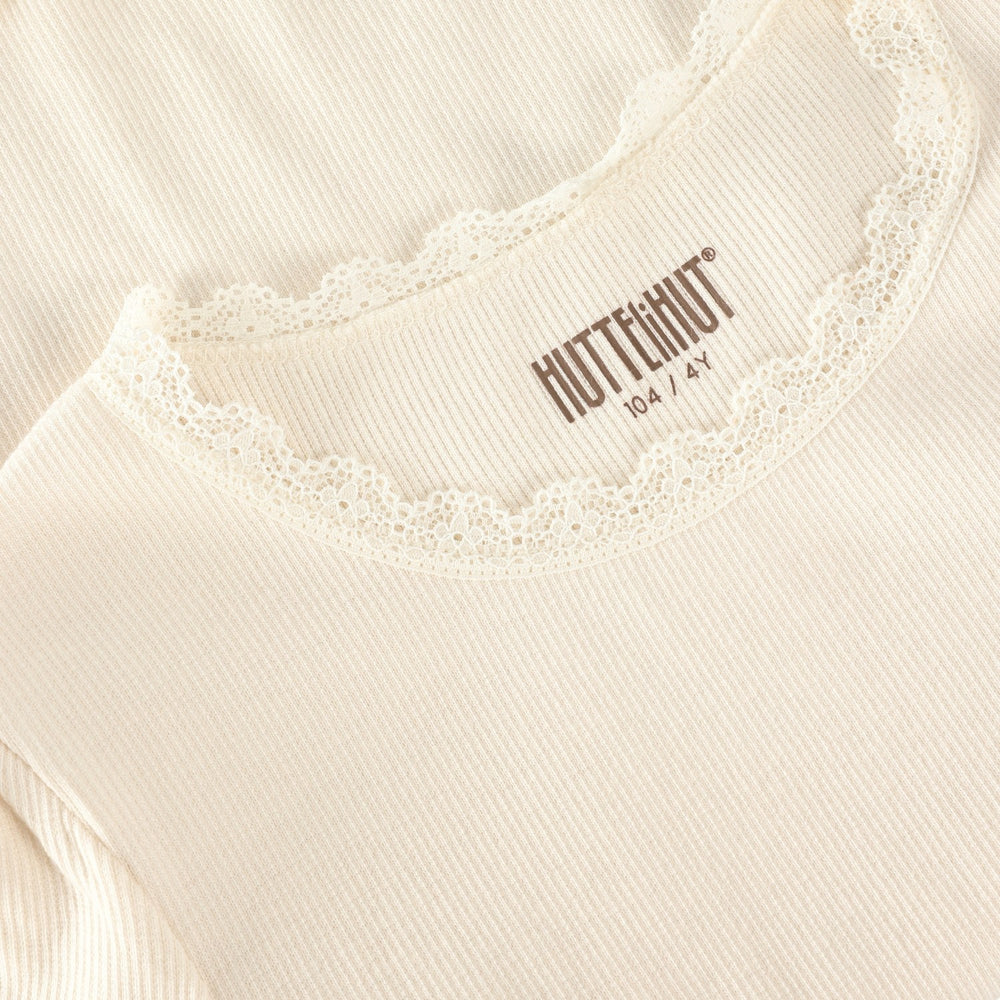 Køb Huttelihut Antique White T-Shirt Ss Rib