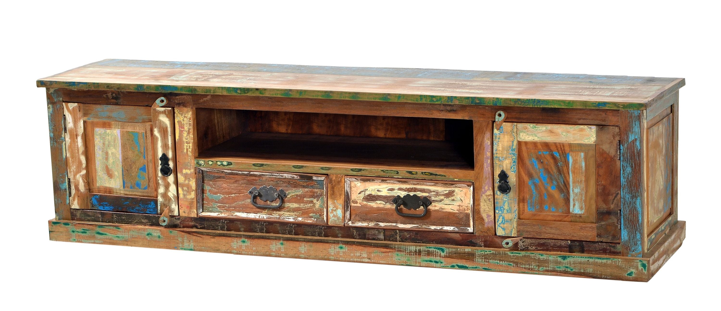 Lowboard Riverboat Altholz Kommode Sideboard TV Fernseher Wohnzimmer Schrank