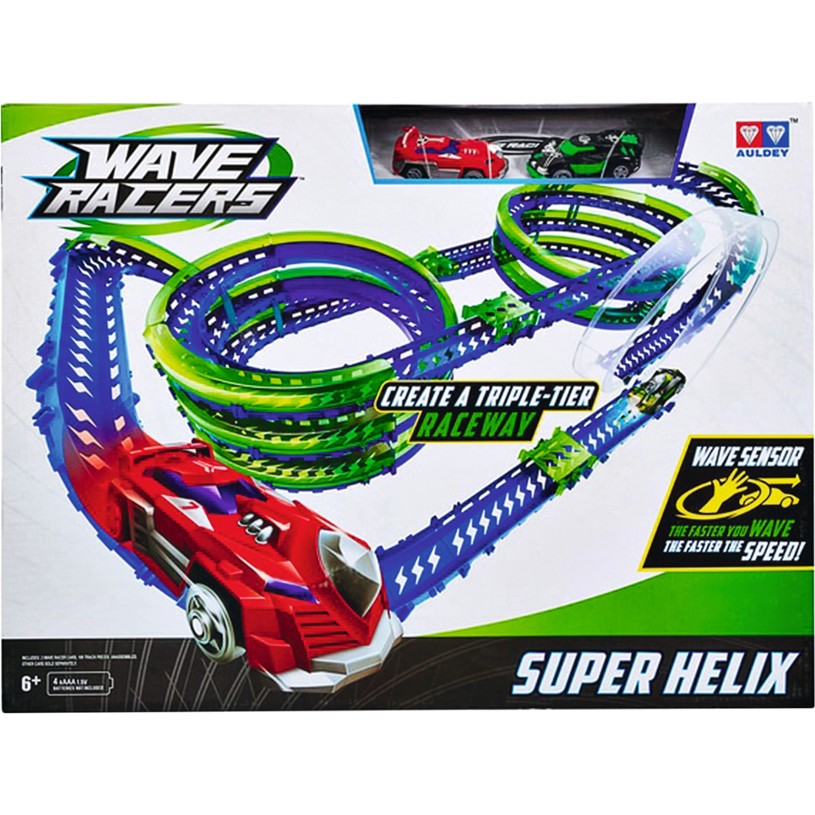 Super-Helix Speedway Rennbahn 2 Autos