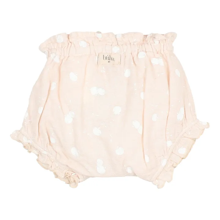 Búho Bloomer Gaze de Coton Bio Pommes | Rose pâle
