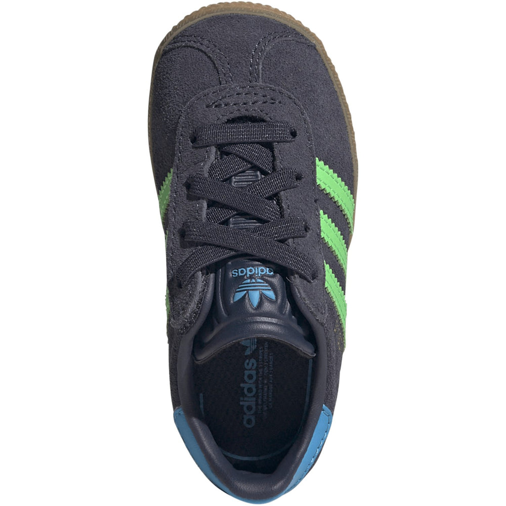Køb adidas Originals Shadow Navy/Screaming Green/Lucid Aquamarine Gazelle Cf El I Sneakers