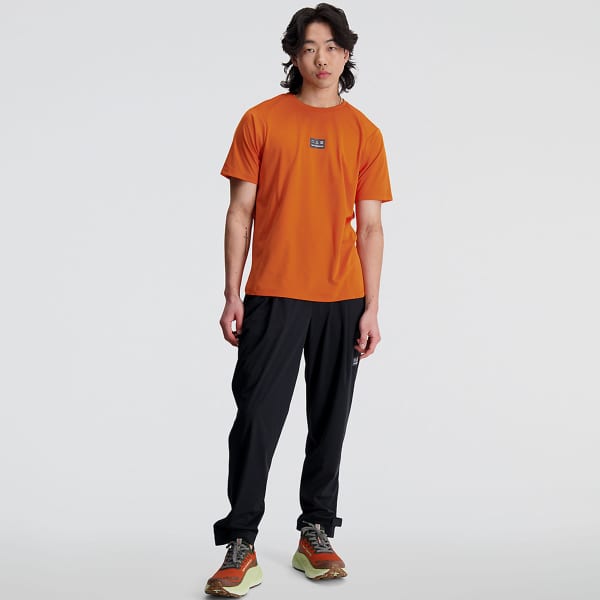 T-shirt trail NEW BALANCE IMPACT RUN AT N-VENT SHORT CAYENNE