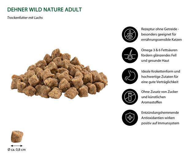 Dehner Wild Nature Trockenfutter für Katzen