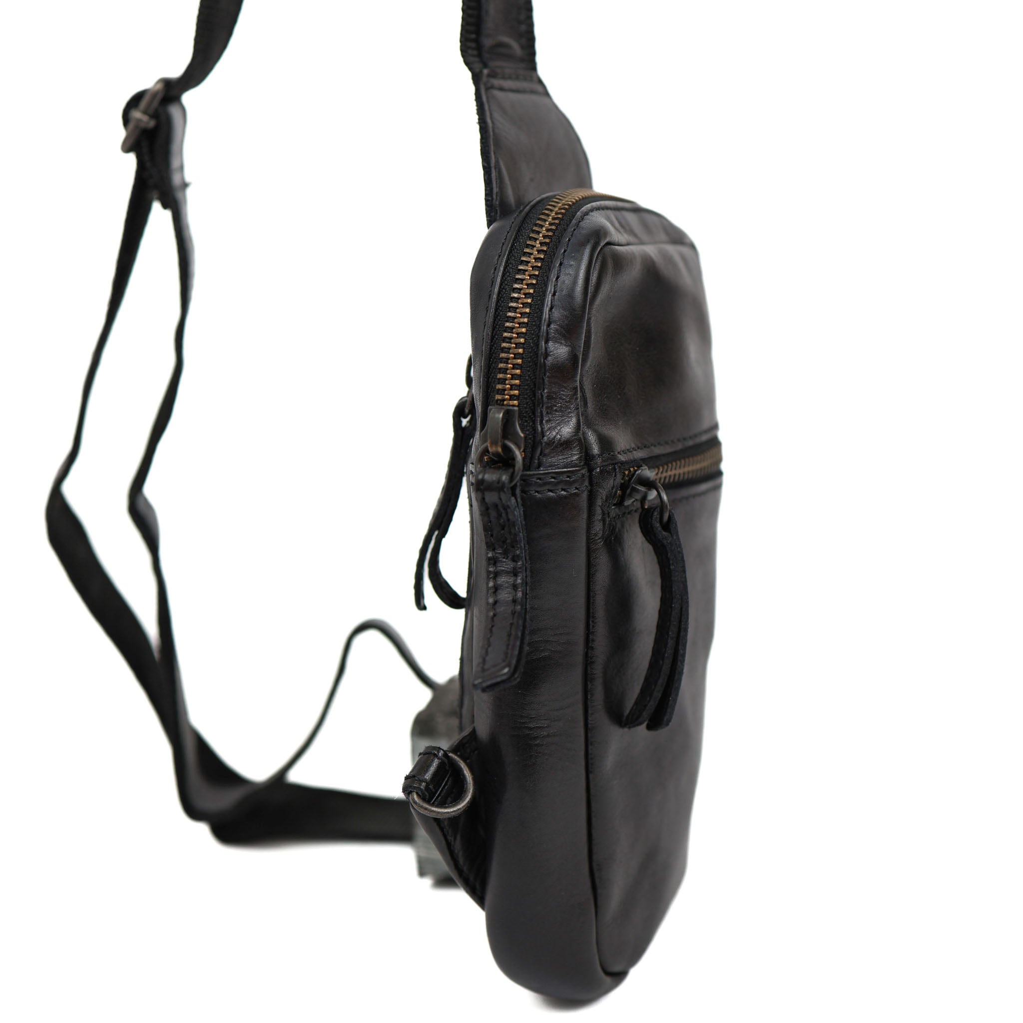 Klein crossbody tasje 'Nikki' zwart Zwart