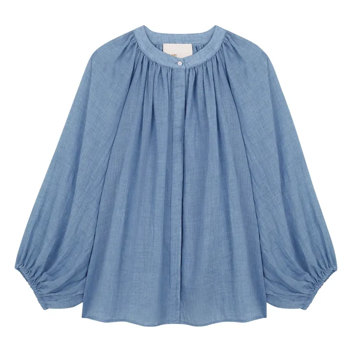 The Label Edition Blouse Alma | Bleu