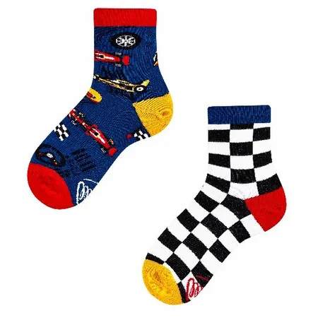 Many Mornings Kindersocken Formular Racing Kids 31-34