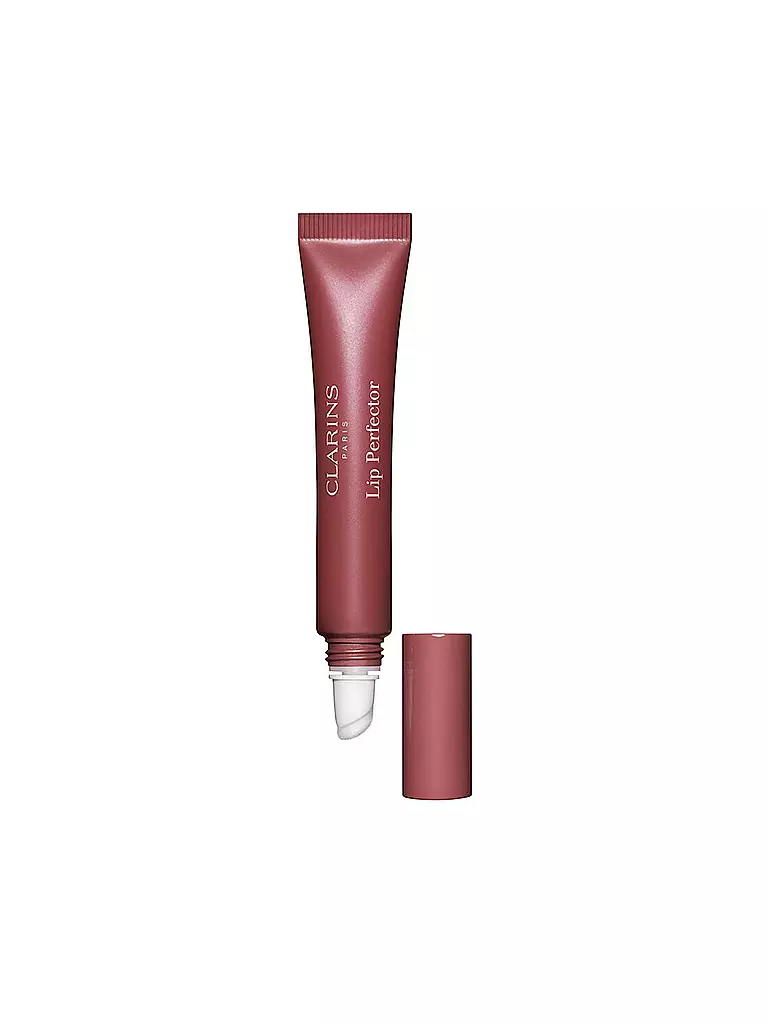 CLARINS Lippenstift - Natural Lip Perfector ( 25 Mulberry Glow )  dunkelrot