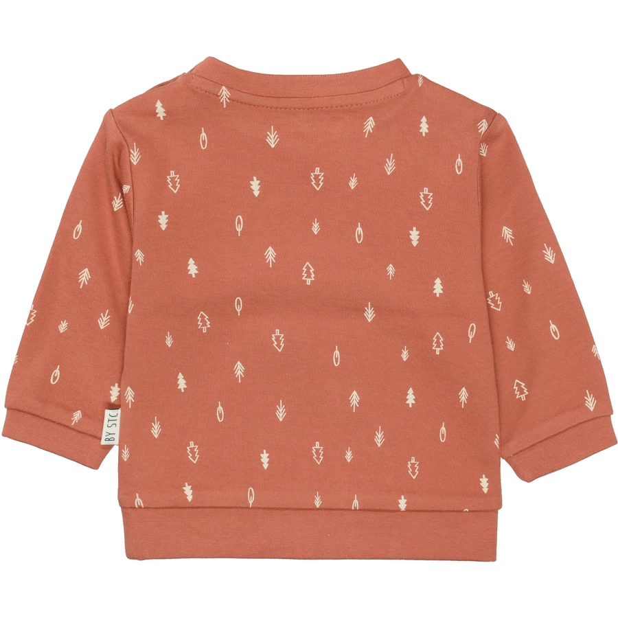 STACCATO Shirt rust gemustert