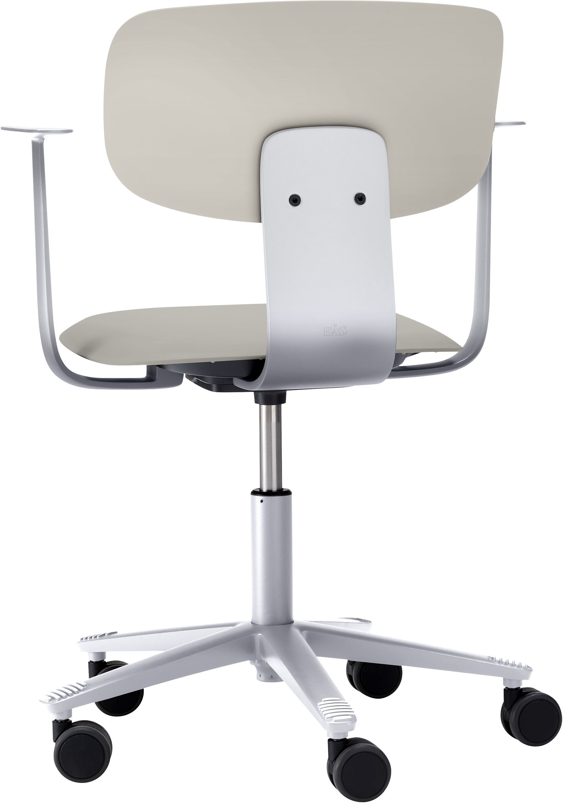HAG TION 2100 Bürostuhl - Grau / B: 60.0 cm x T: 60.0 cm x H: 86.5 cm