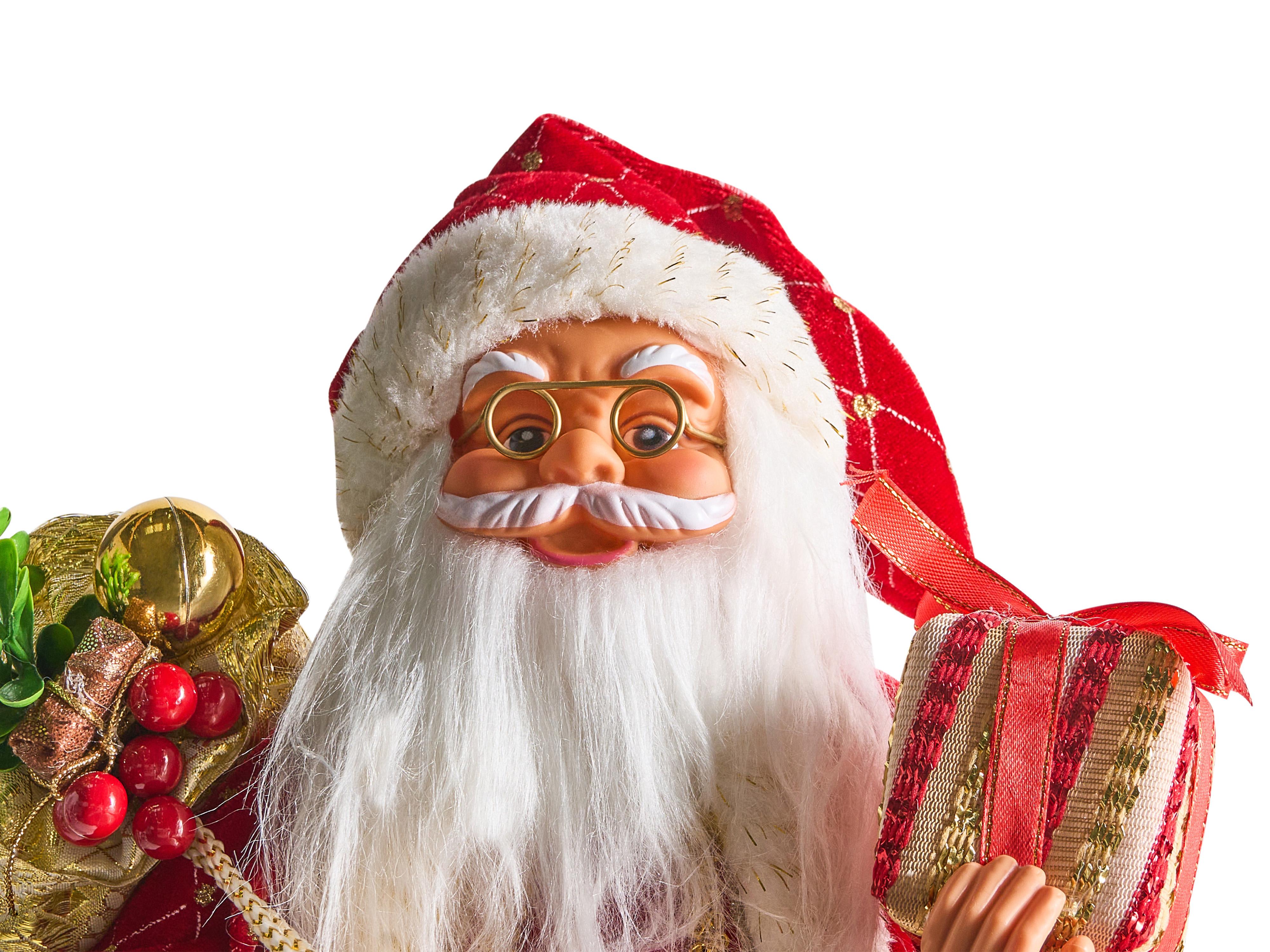 Kerstdecoratie RAMVATN Kerstman 44 cm Rood