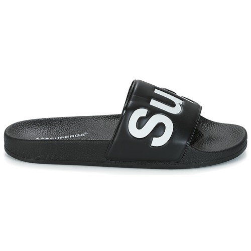 Superga - 1908 PU U - Noir / Blanc
