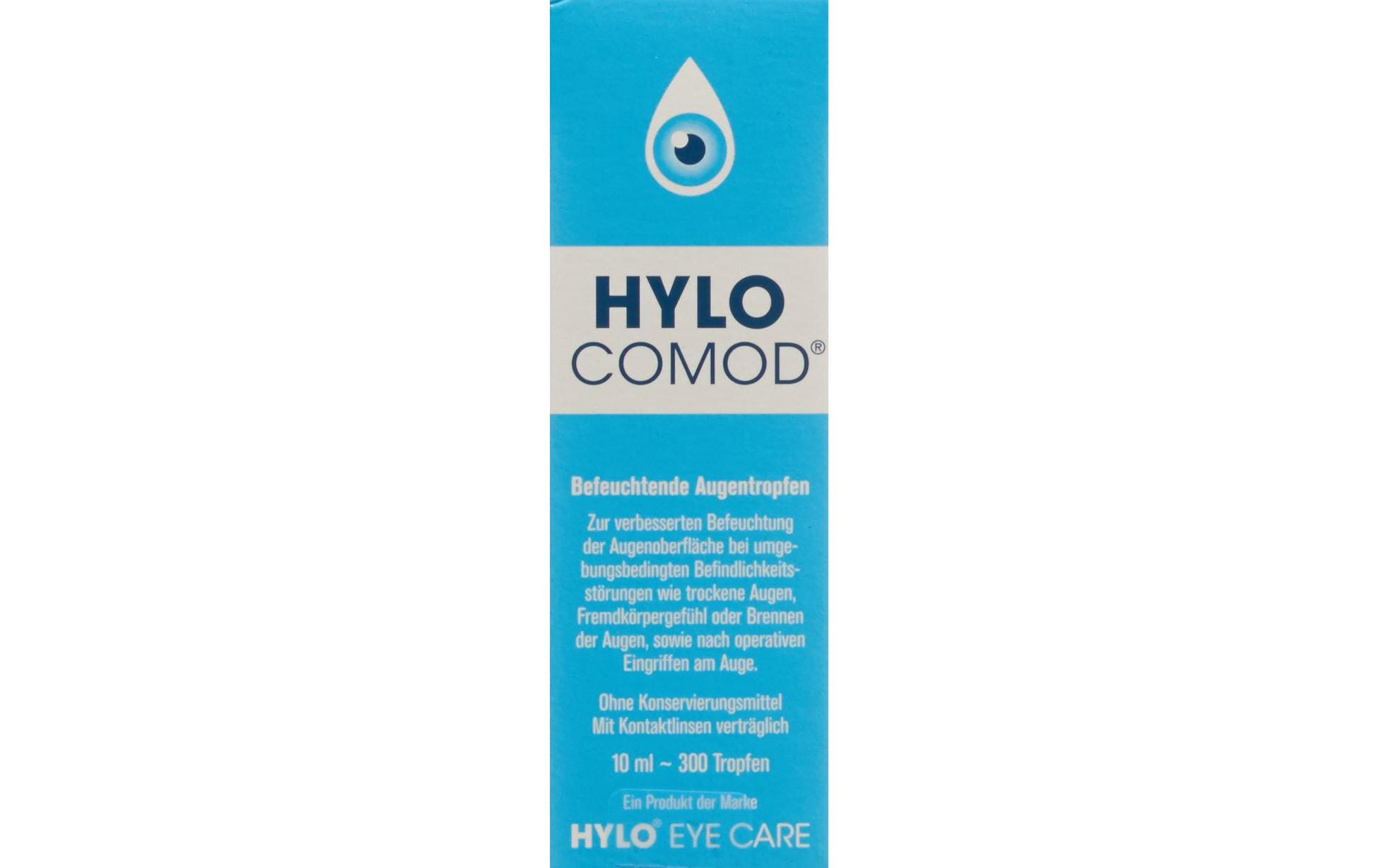 Augentropfen Hylo Comod 10 mlBefeuchtende Augentropfen