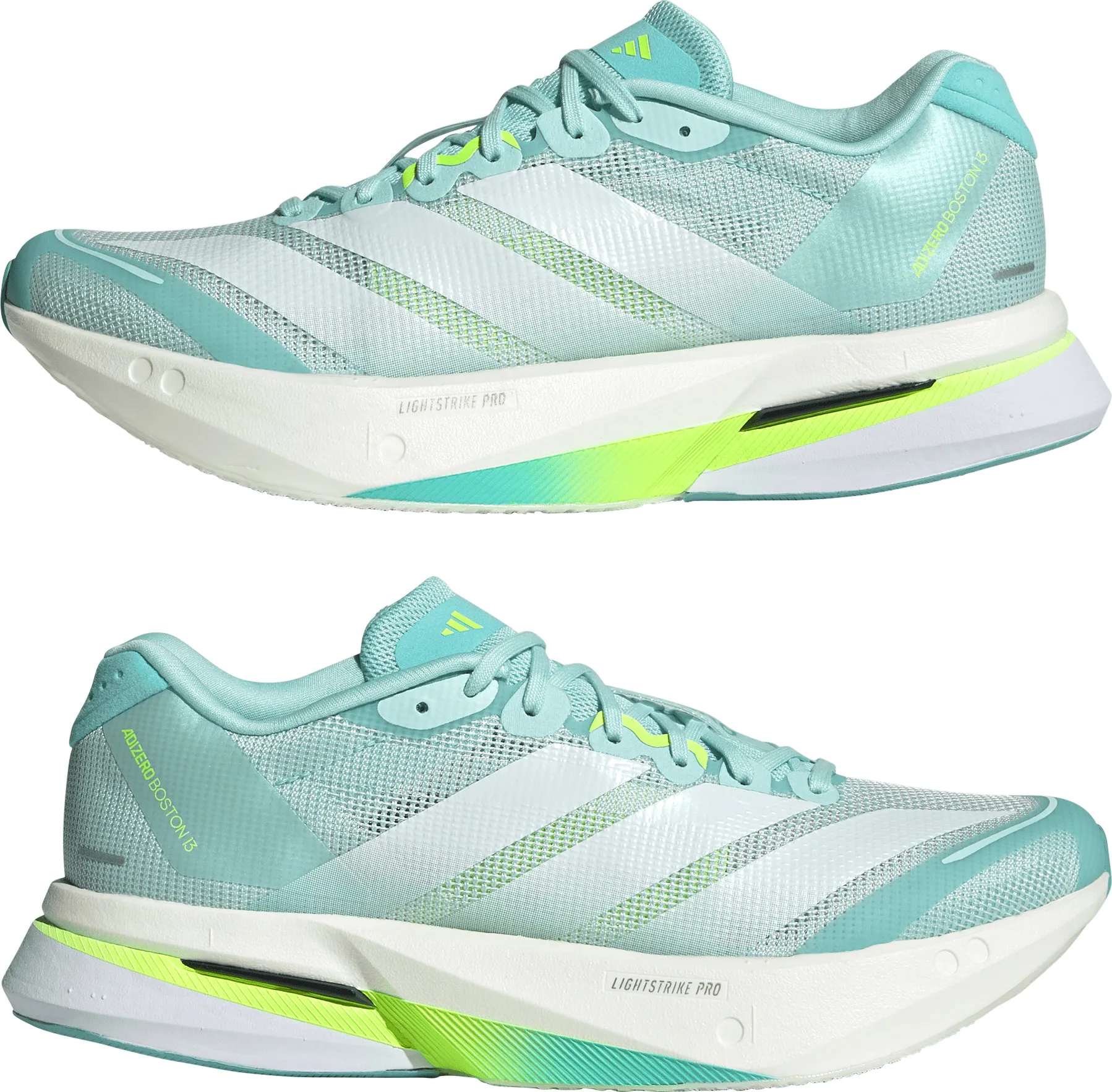 Adidas Women's Adizero Boston 13 Seflaq/Zero Mint/Luclem