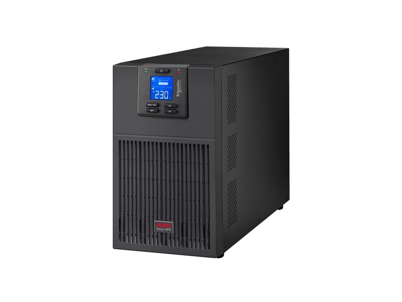 APC USV SRV3KI-E 3000 VA / 2700 W APC Easy UPS On-Line, 3kVA/2700W, Tower, 230V, 6x IEC C13   1x IEC C19 Ausgänge, Intelligenter Kartensteckplatz, LCD