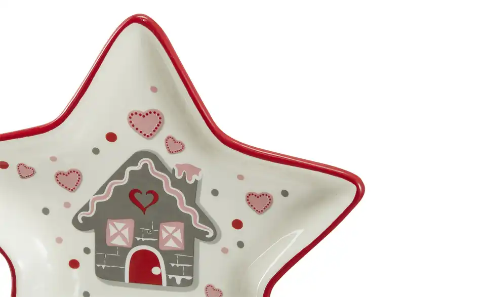 Weihnachtsteller Stern 19 cm