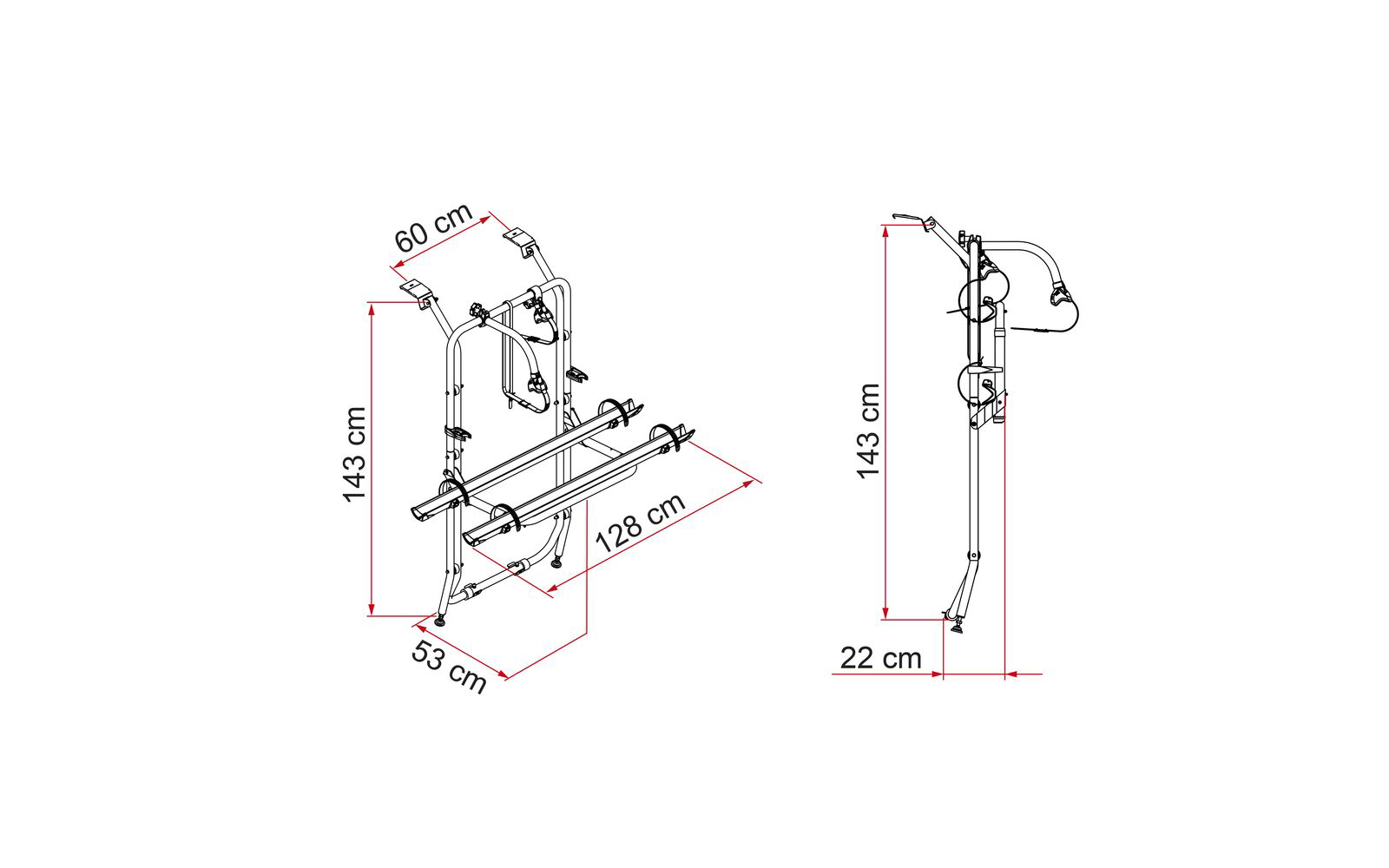 Fiamma Carry Bike Vivaro / Trafic / Talento