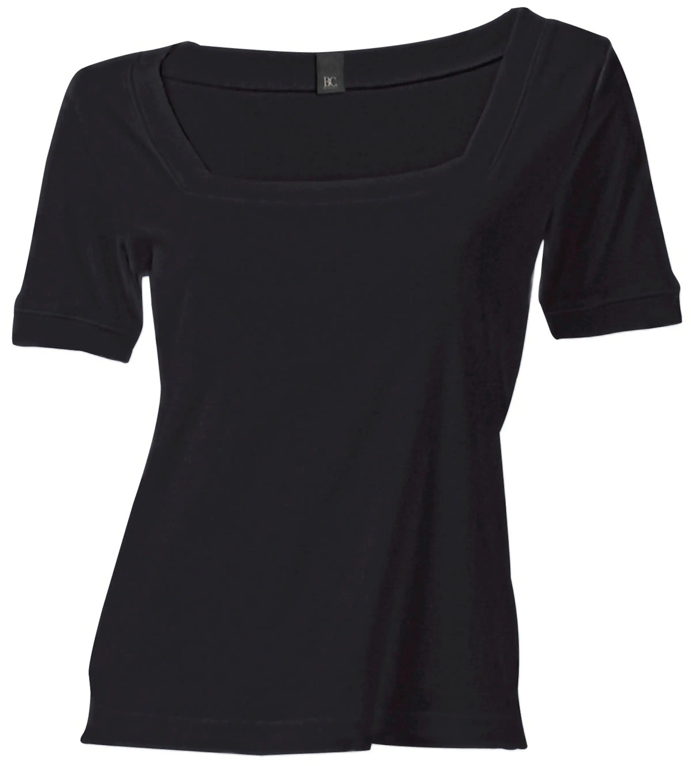heine Carré-Shirt in schwarz