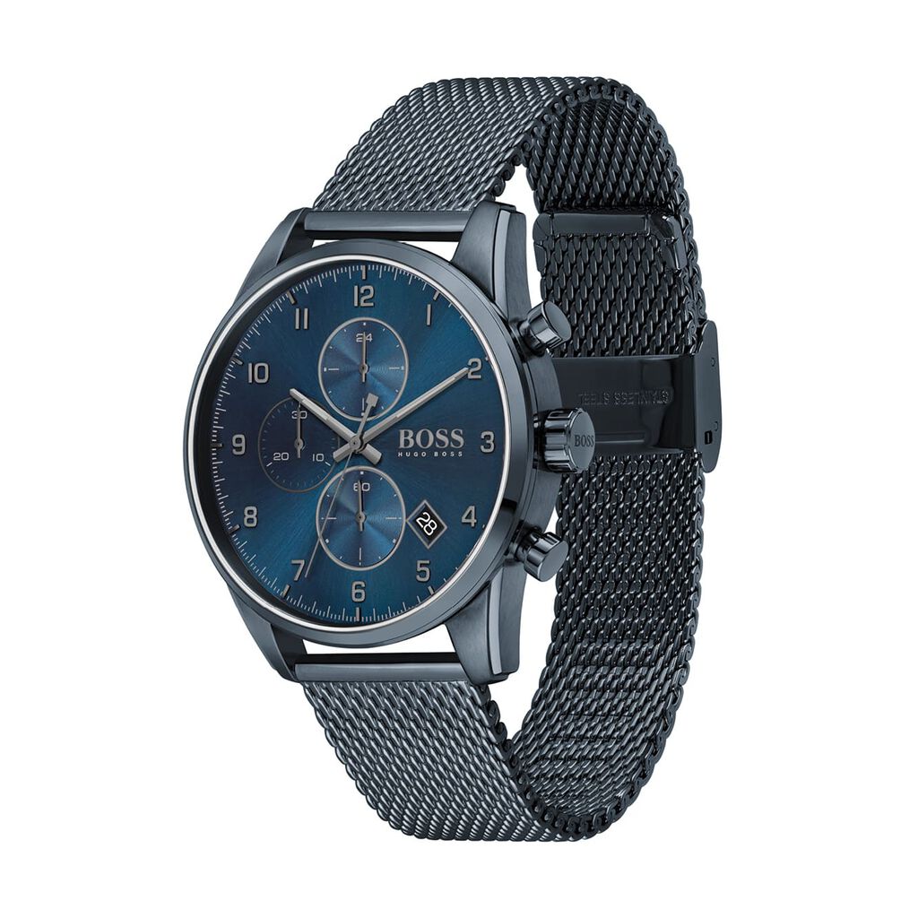 Montre Boss Skymaster Bleu