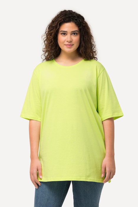 T-Shirt, Rundhalsausschnitt, Relaxed, Halbarm