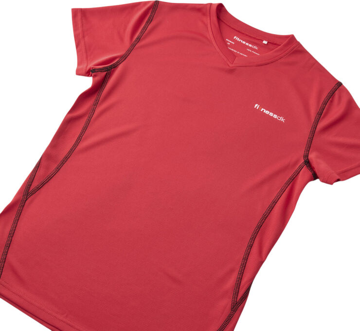 Fitnessdk Victoria Performance T-shirt Rød