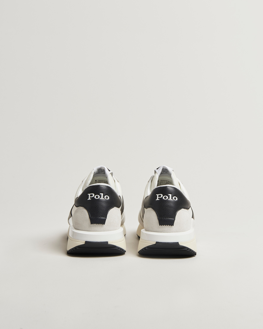 Polo Ralph Lauren Train 89 Sneakers Tonal Bianco