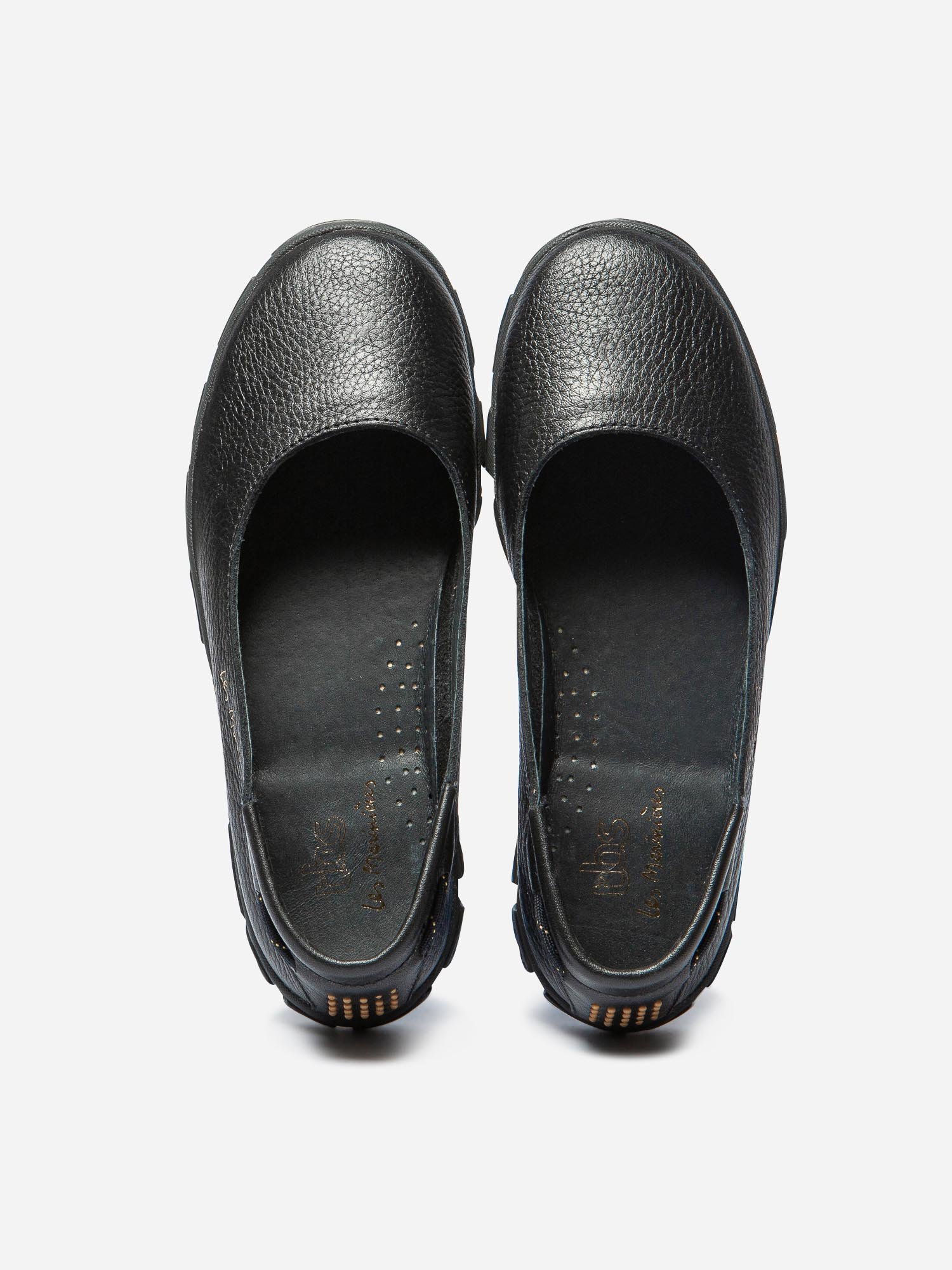 Ballerines Femme Confort Cuir Marine