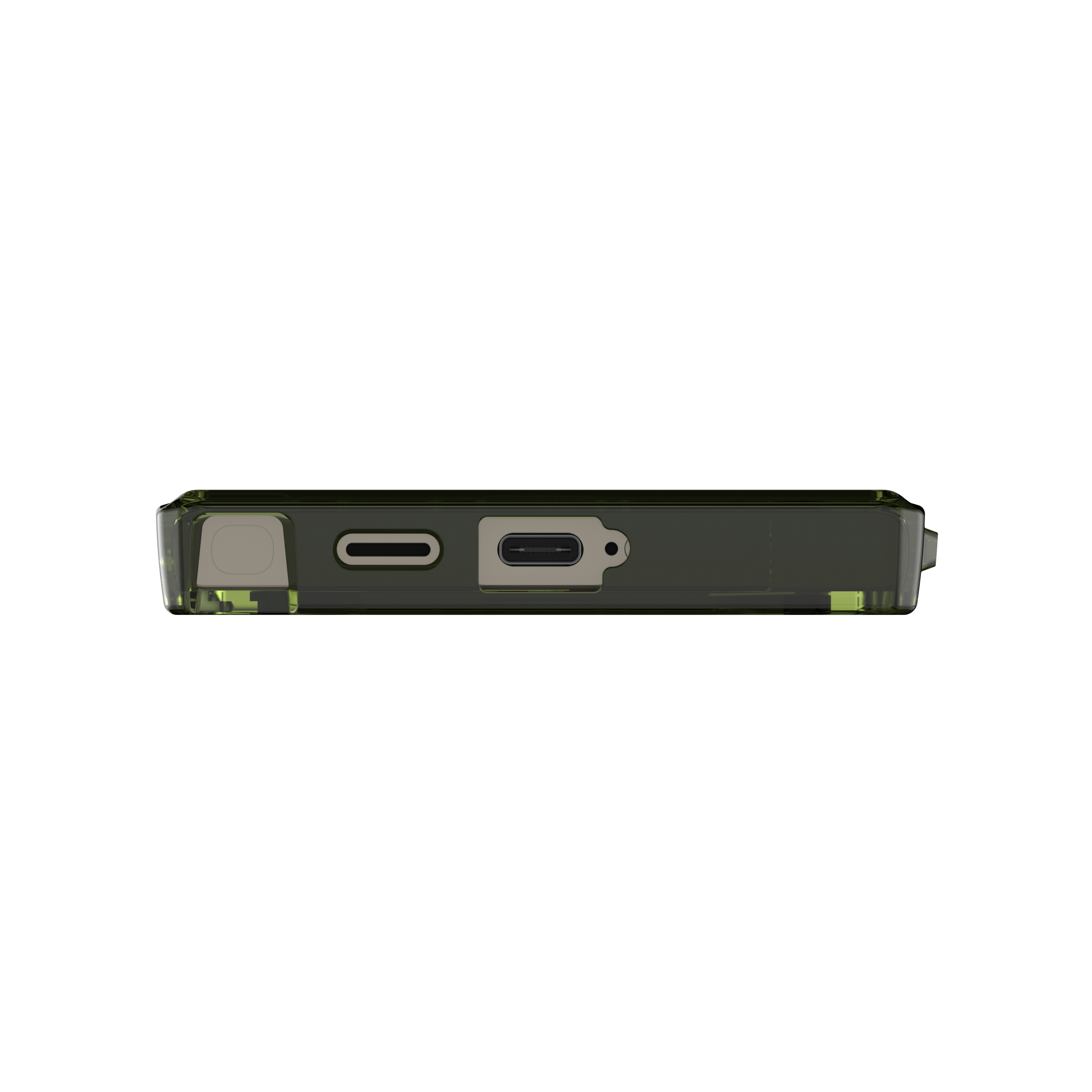 Samsung Galaxy S24 Ultra Schutzhülle Plyo Pro MagSafe-Modul (214431114372) - Transparent (Olive)
