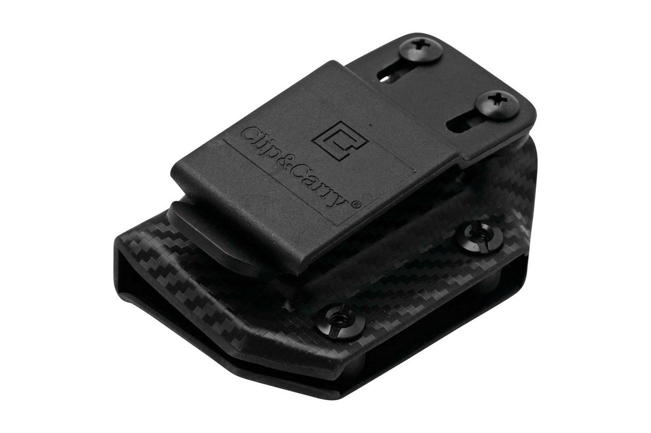 Clip And Carry Kydex Sheath Leatherman Super Tool 300, Carbon Fiber Black LST300-CF-BLK riemholster