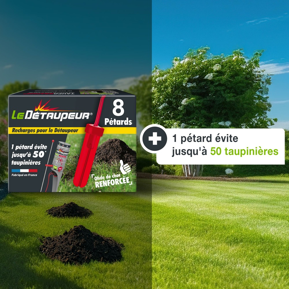 Recharge pièges anti taupes & rats taupiers| (fonctionne avec le systè