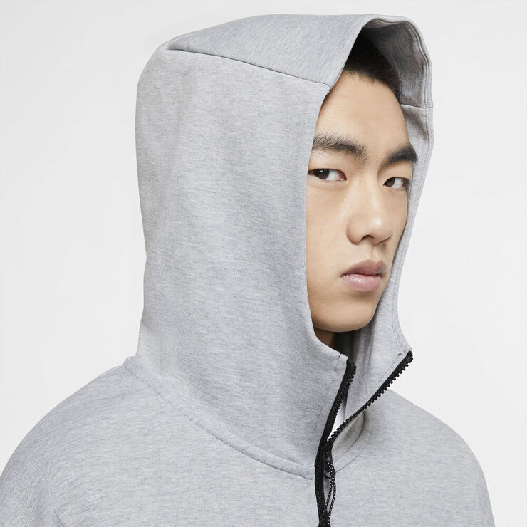 Nike Sportswear Tech Fleece Haettetroje Grå