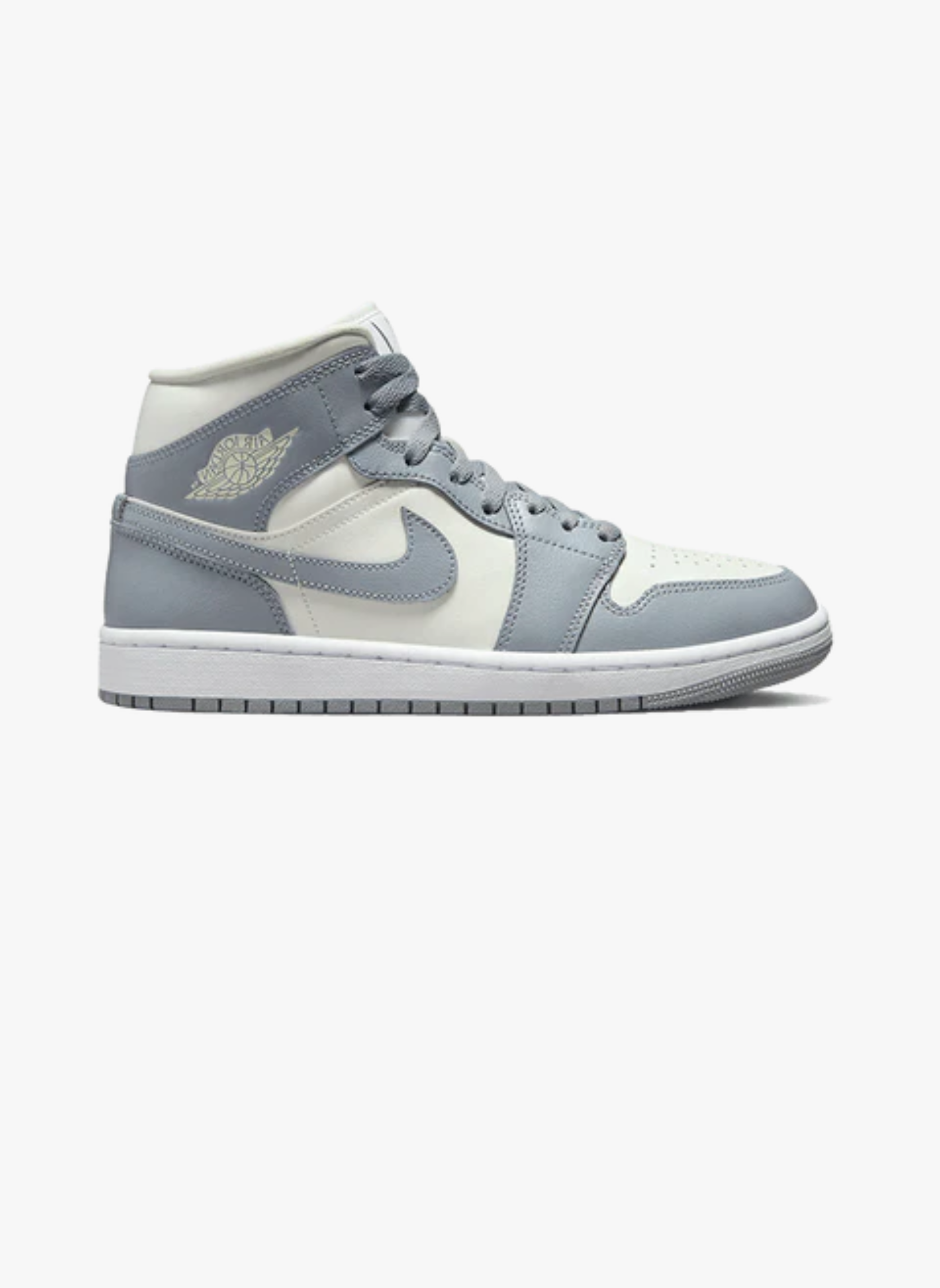 AIR JORDAN MID - Basket basses en cuir | Gris