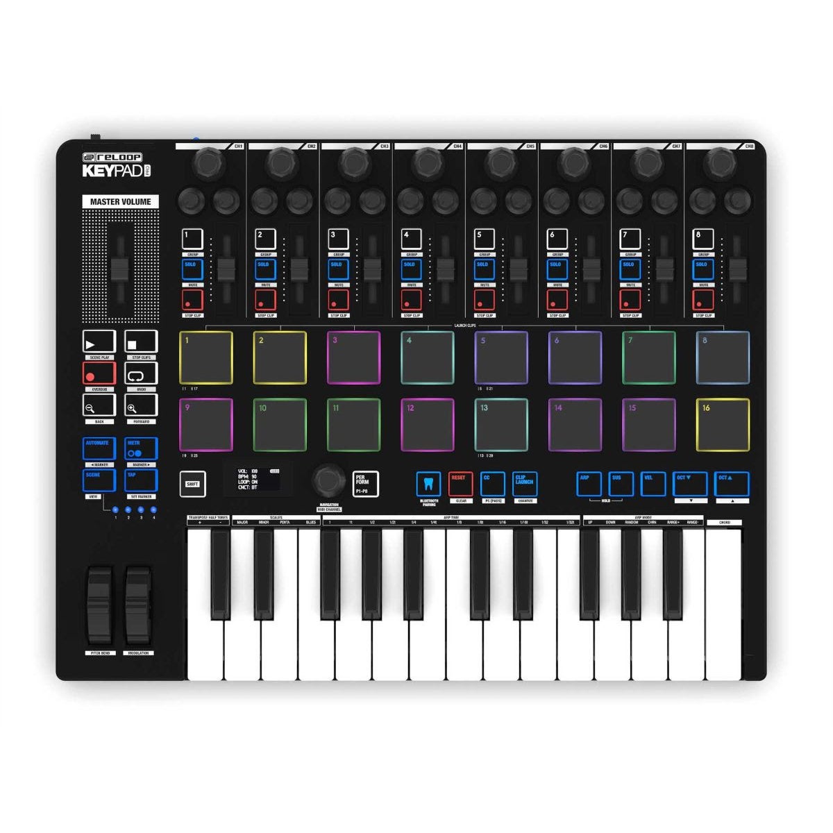 Reloop Keypad Pro USB/MIDI keyboard