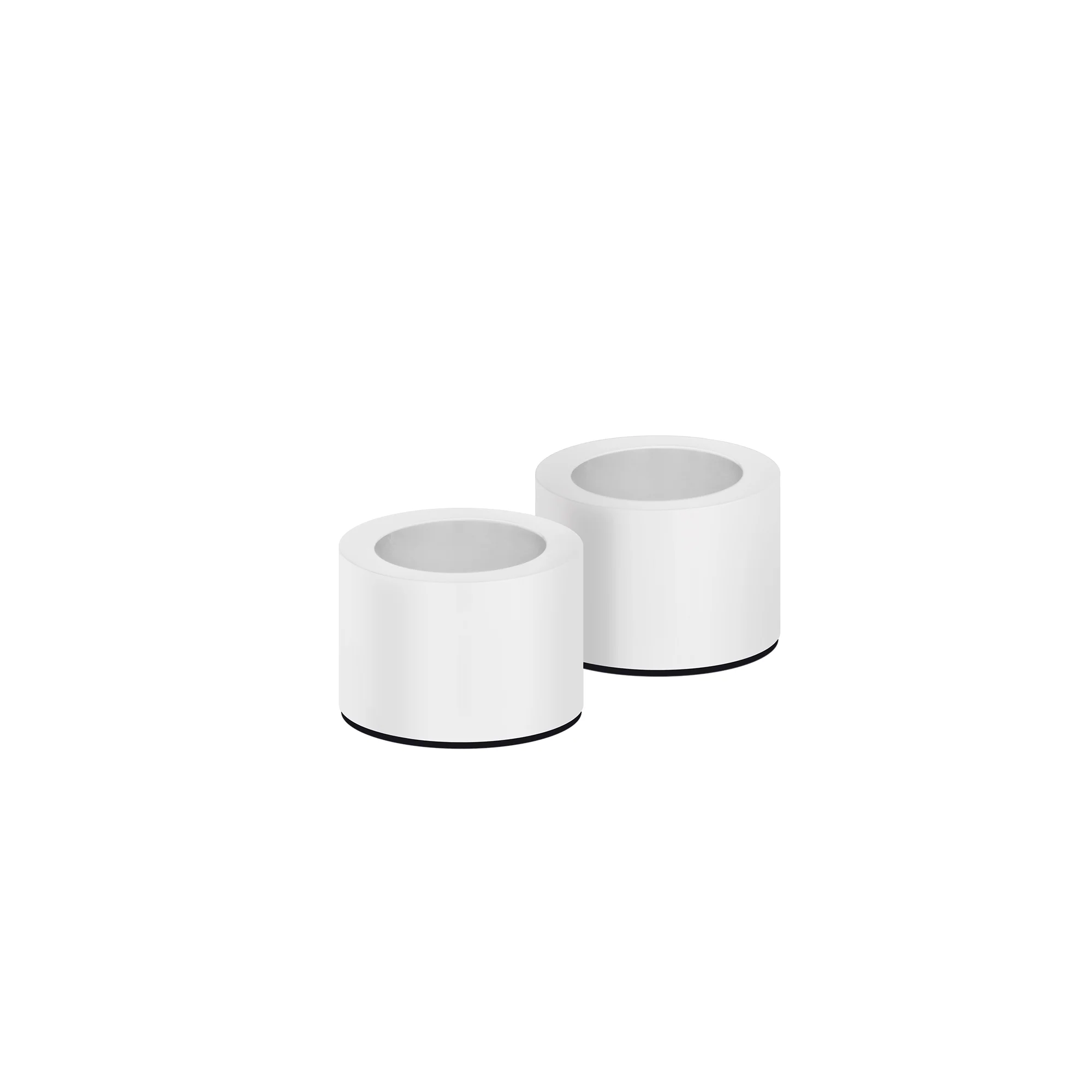 Uyuni  Taper lysestager, Matte White - 2 stk.