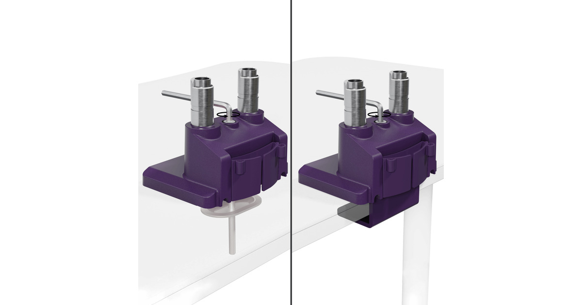 ArozziAlzare Neo Duo - Gas Spring Monitor Arm - Purple monitorarm  (Paars)