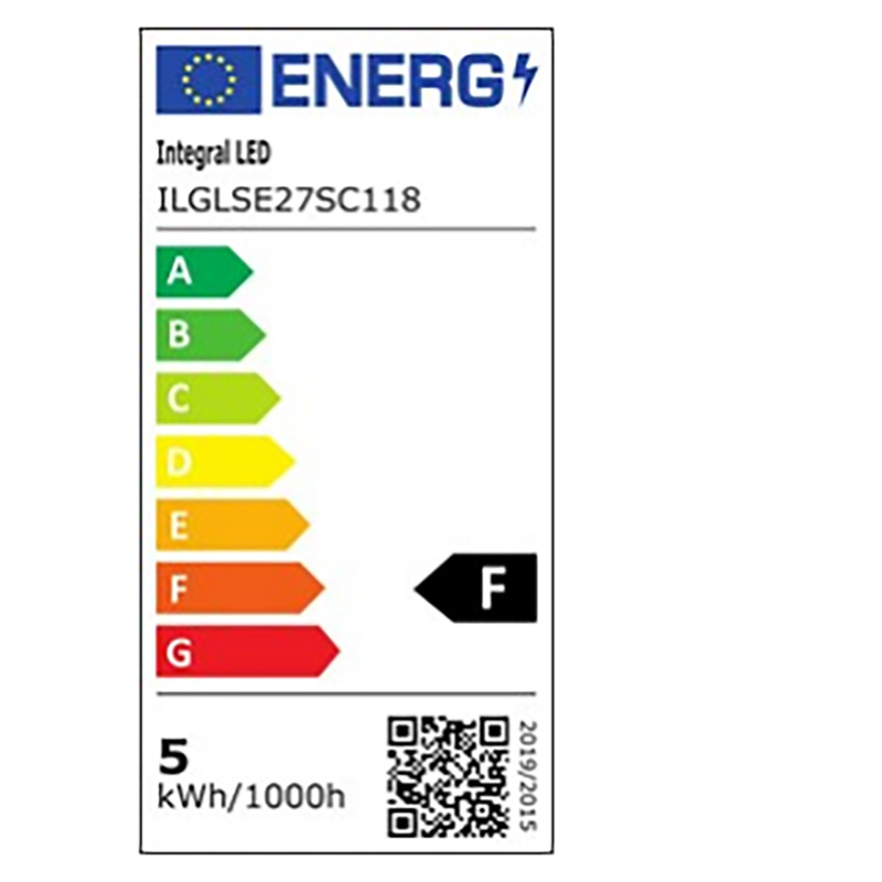 Integral LED lamp sensor E27 4.8W 470lm 2700K