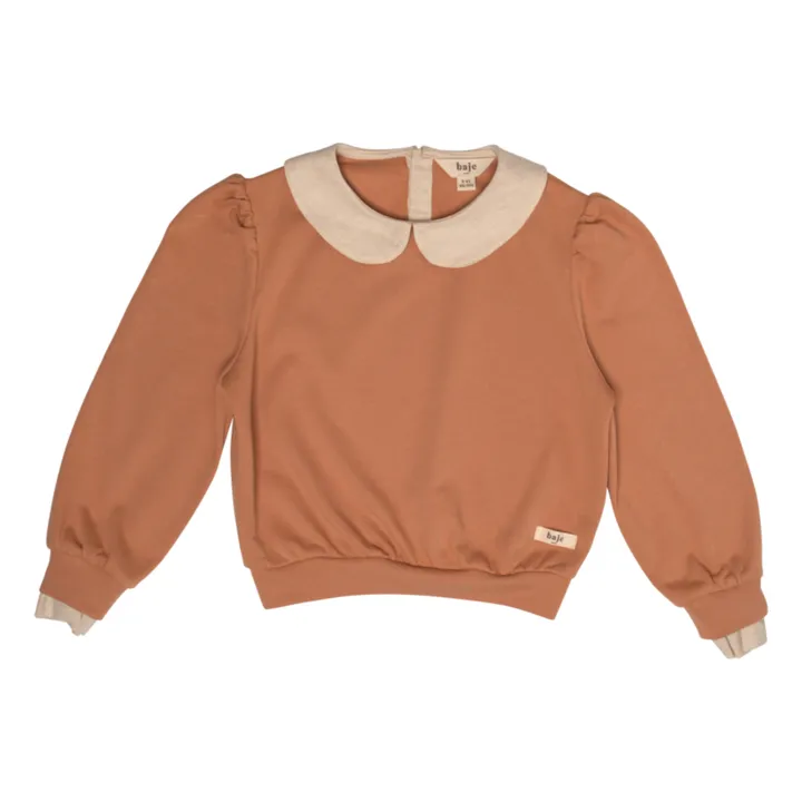 Baje Studio Pull Miara Col Claudine | Rose pêche