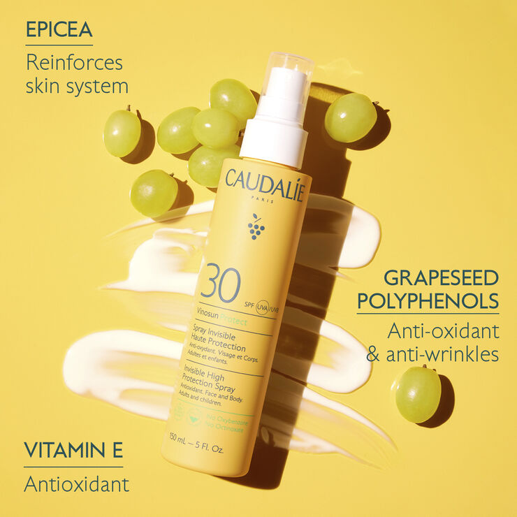Caudalie Caudalíe Vinosun Invisible High Protection Spray SPF30 150 ml