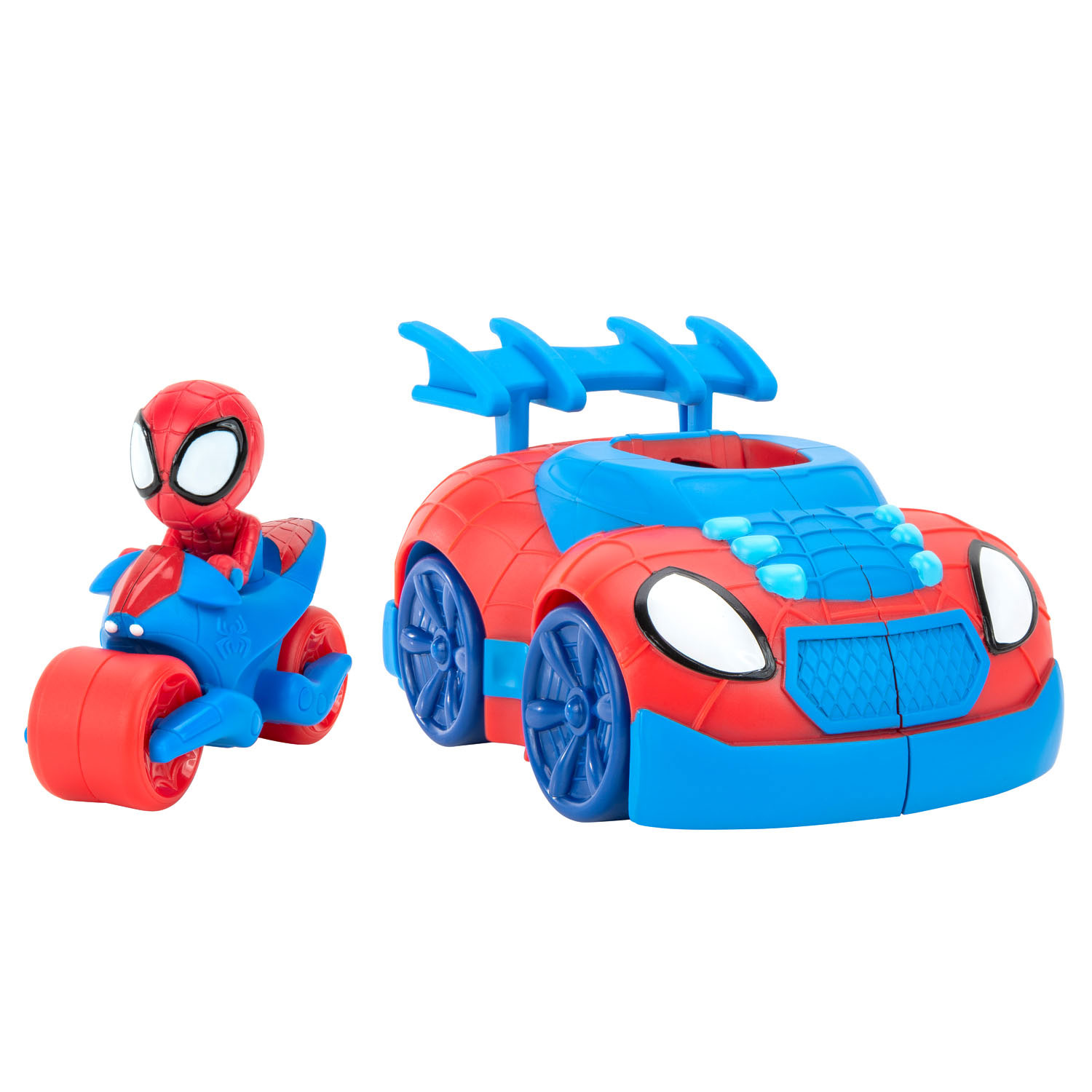 Marvel Spidey Amazing Friends Stealth Strike Voertuig 2in1