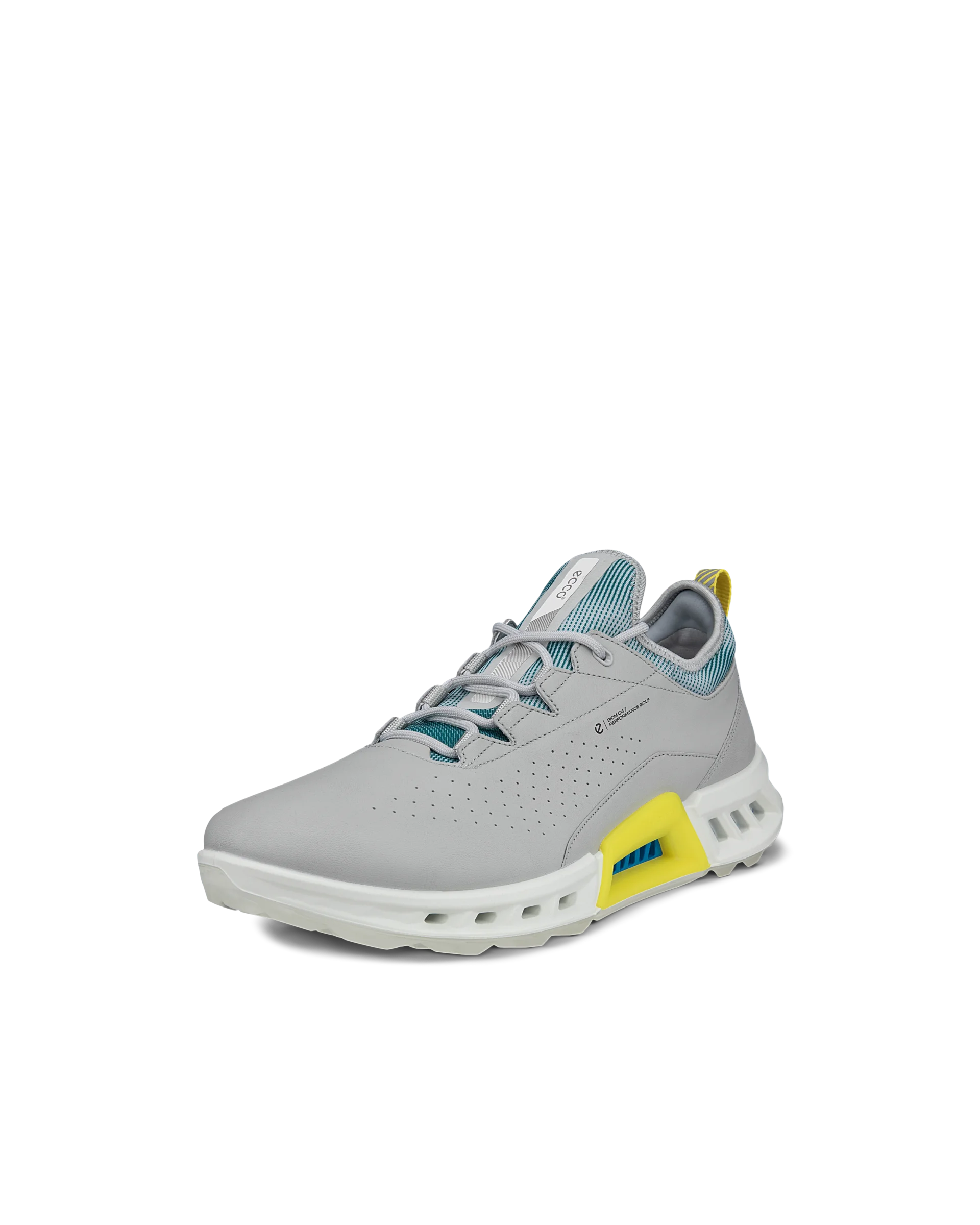 ECCO M GOLF BIOM C4 Herren Golfschuh aus Leder mit Gore-Tex Grau