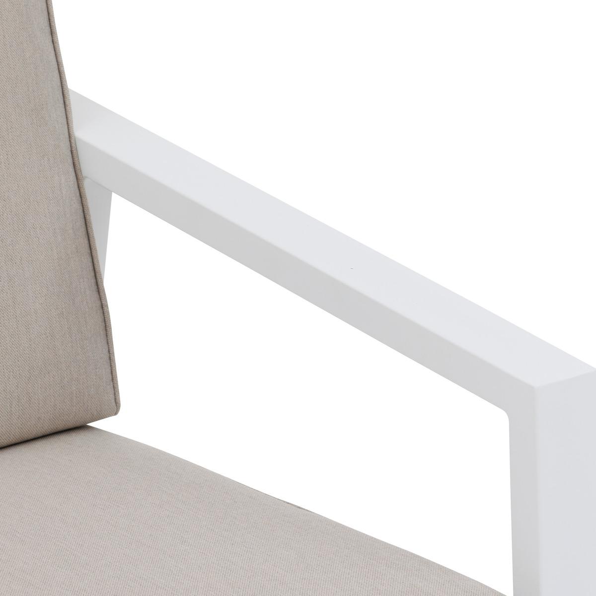 FAUTEUIL SALON PAVANE BLANC