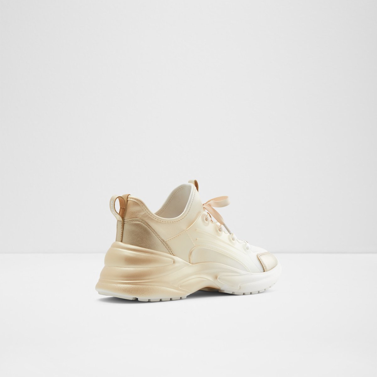 Dwardoniii Gold-Clear Multi Women Platform and wedge sneakers