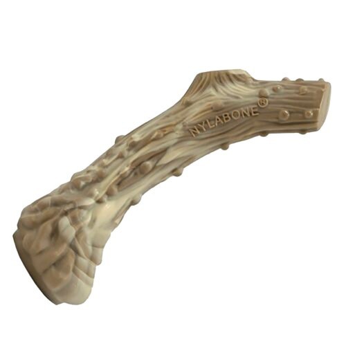 Brinquedo de mastigar Nylabone com sabor de carne para cães