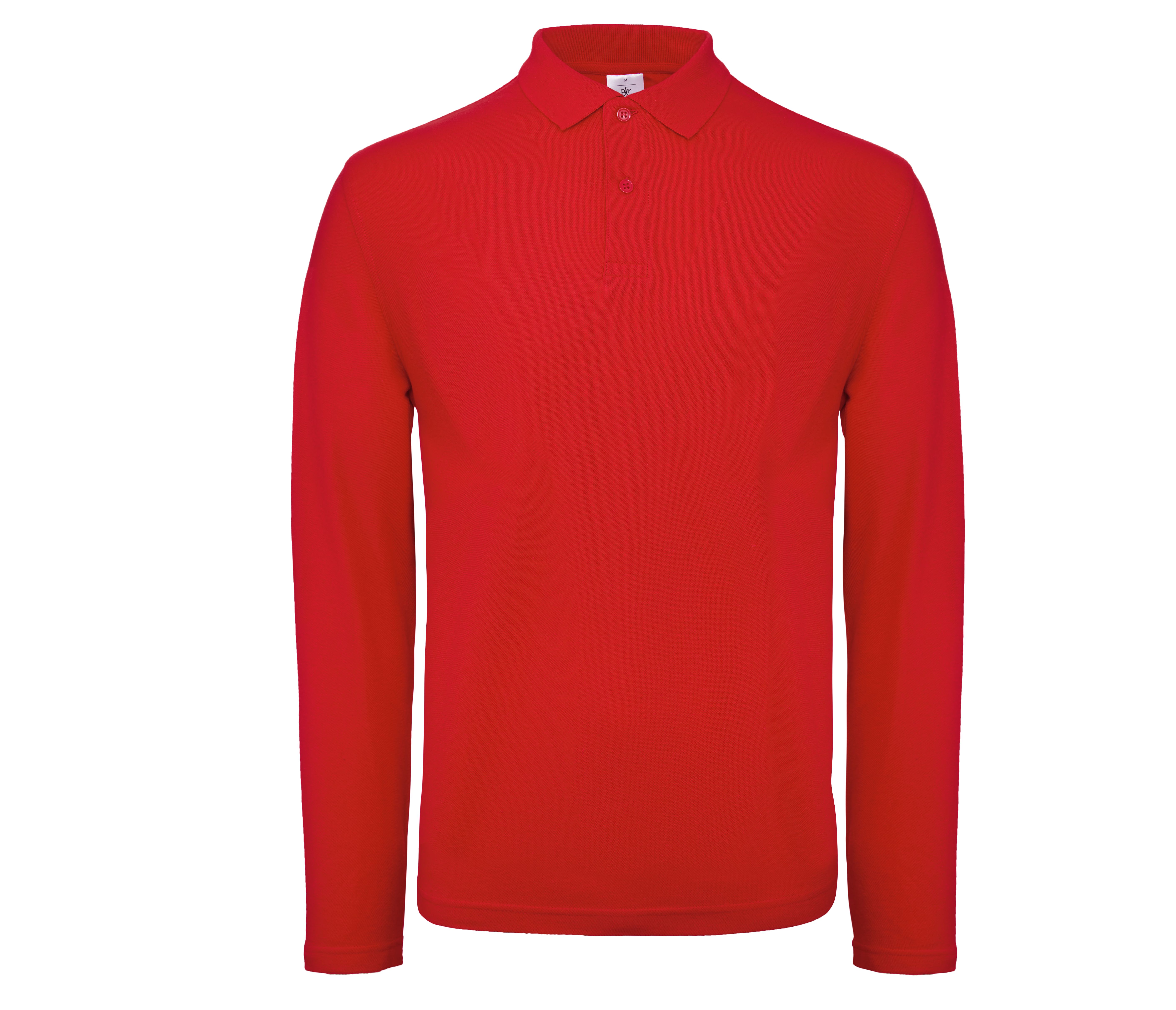 B&C ID1LS - Polo Homme Manches Longues
