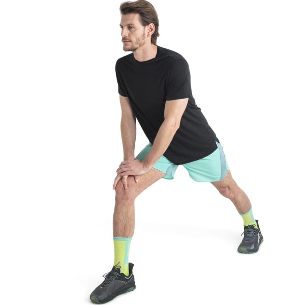 T-shirt randonnée ICEBREAKER M MERINO 125 COOL-LITE SPHERE III SS BLACK